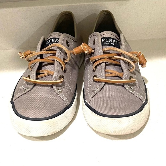 Sperry top sliders seacoast canvas - Picture 3 of 13